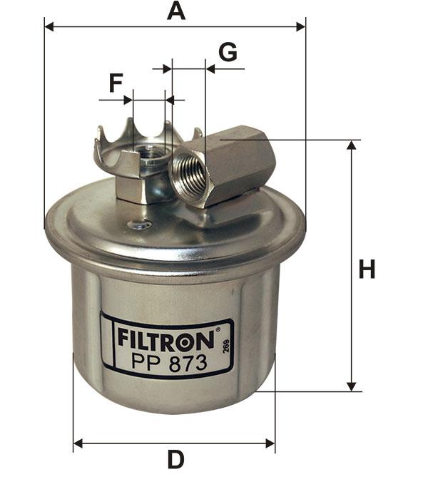 Топливный фильтр Filtron PP 873