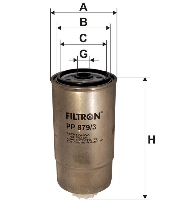 Фільтр палива Filtron PP 879&#x2F;3