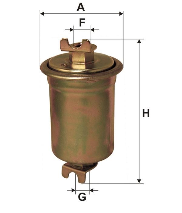 Паливний фільтр Filtron PP 896