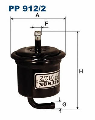 Купити Filtron PP 912/2 за низькою ціною в Україні!