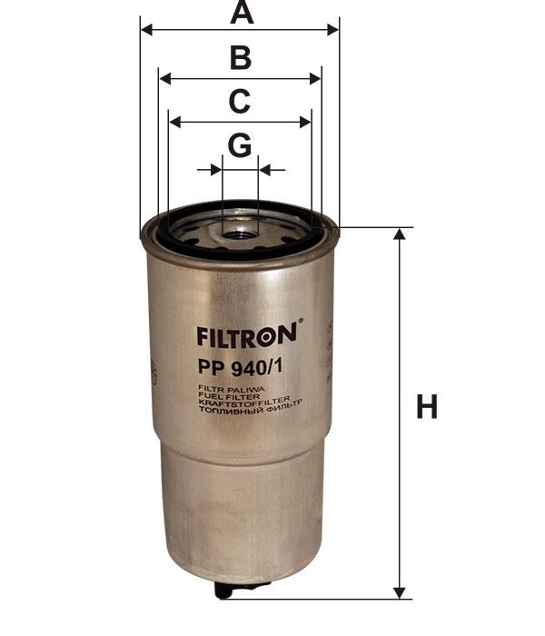 Фільтр палива Filtron PP 940&#x2F;1