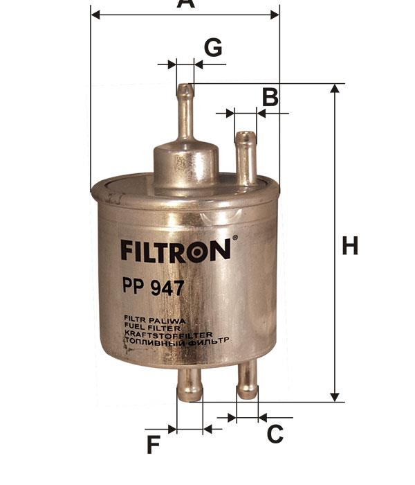 Фільтр палива Filtron PP 947