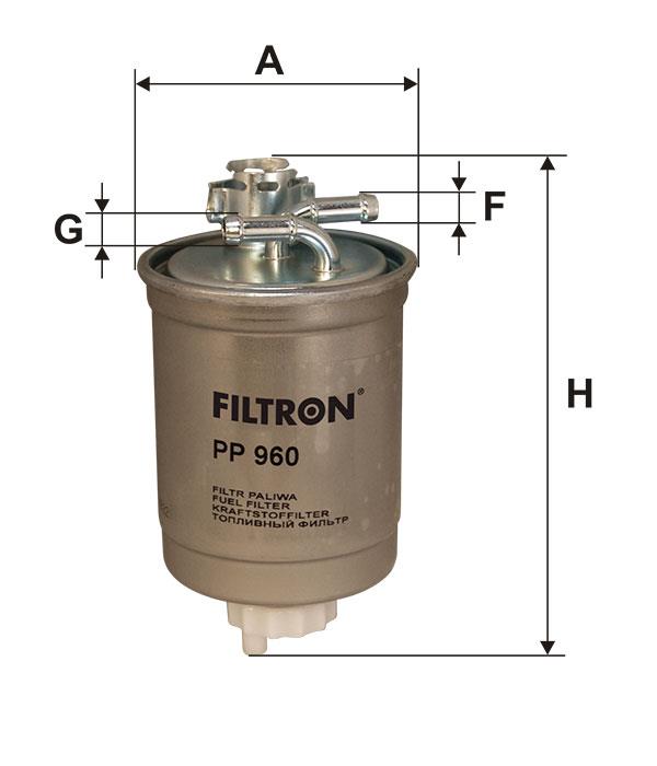Фільтр палива Filtron PP 960
