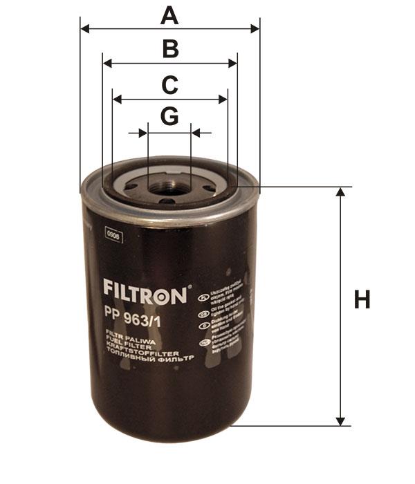 Фільтр палива Filtron PP 963&#x2F;1