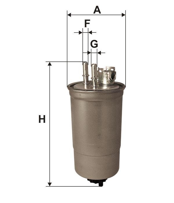 Паливний фільтр Filtron PP 966/1
