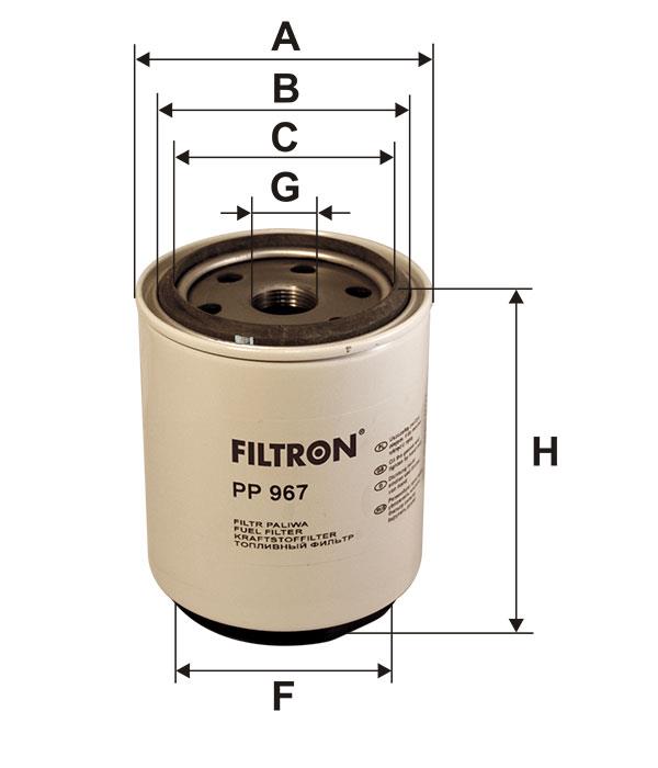 Фільтр палива Filtron PP 967