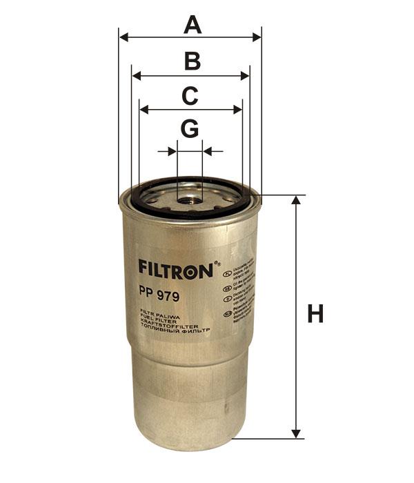 Фільтр палива Filtron PP 979