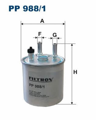 Купити Filtron PP 988&#x2F;1 за низькою ціною в Україні!