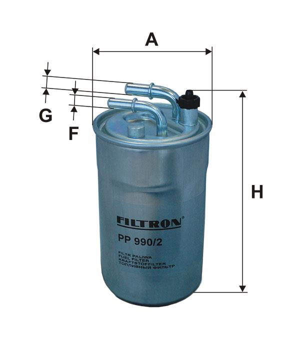 Фільтр палива Filtron PP 990&#x2F;2