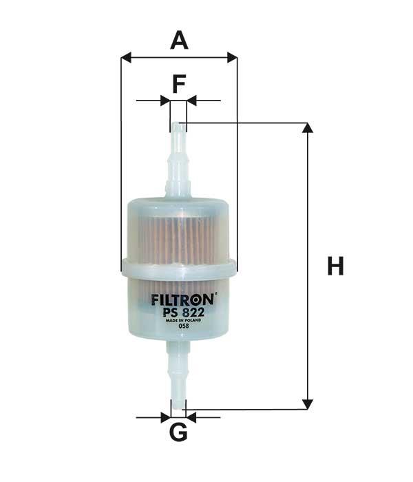 Фільтр палива Filtron PS 822