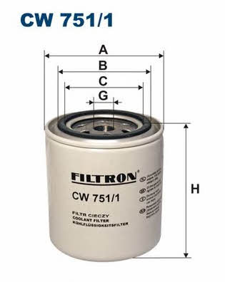 Купить Filtron CW 751/1 по низкой цене в Украине!