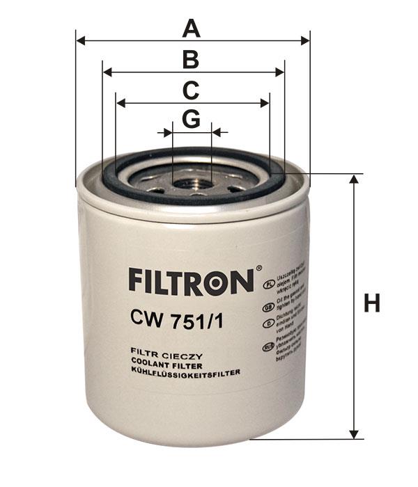 Фільтр осушувача повітря Filtron CW 751&#x2F;1