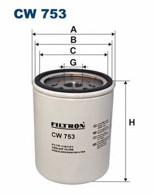 Фильтр осушителя воздуха Filtron CW 753