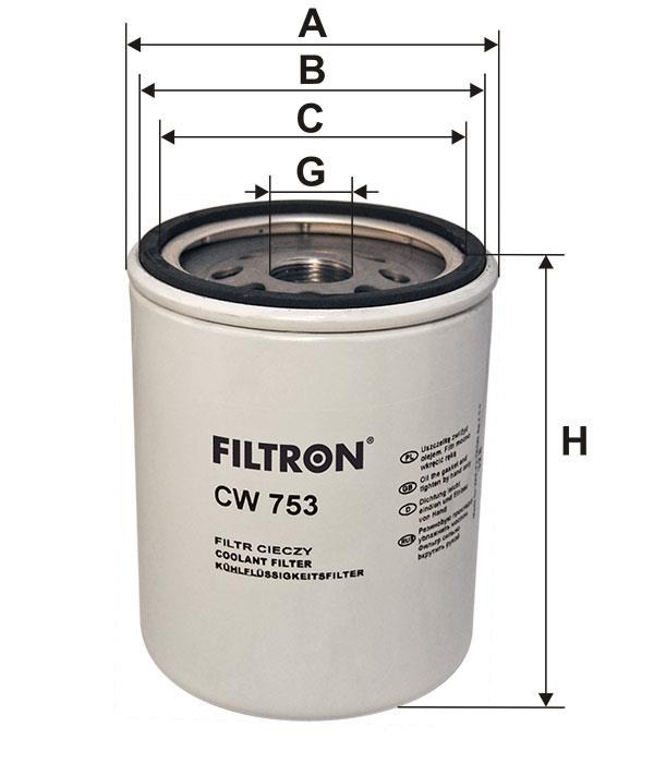 Фільтр осушувача повітря Filtron CW 753