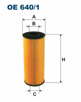 Масляный фильтр Filtron OE 640/1