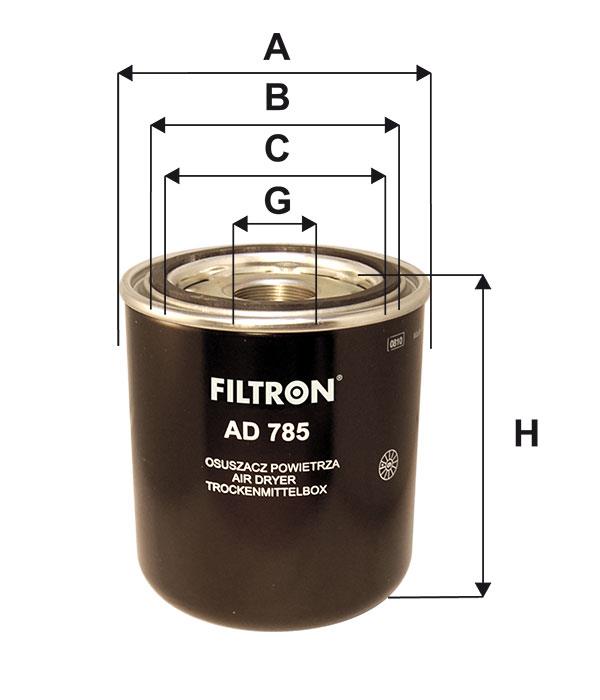 Фільтр осушувача повітря Filtron AD 785