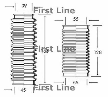 First line FSG3021 Пильник тяги рульової FSG3021: Купити в Україні - Добра ціна на EXIST.UA!