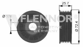 Flennor FS99239 Ролик натяжний ременя поліклинового (приводного) FS99239: Купити в Україні - Добра ціна на EXIST.UA!