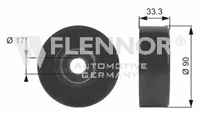 Flennor FS99250 Ролик натяжний ременя поліклинового (приводного) FS99250: Купити в Україні - Добра ціна на EXIST.UA!