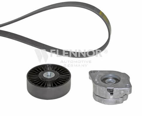 Flennor F906PK1033 Комплект ремня генератора F906PK1033: Купить в Украине - Отличная цена на EXIST.UA! F906PK1033 Flennor Комплект ремня генератора