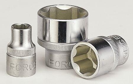 53717 Force Tools Головка торцевая 17 мм, 3/8"