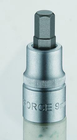 34406514 Force Tools Головка с насадкой HEX 14 мм, 1/2"
