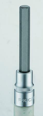 34410008 Force Tools Головка с насадкой HEX 8 мм, 1/2"