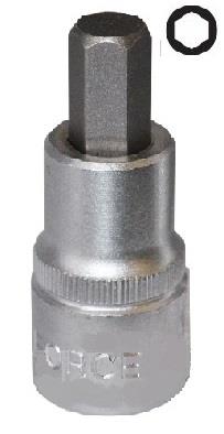 33405012 Force Tools Головка с насадкой HEX 12 мм, 3/8"