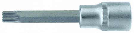 34814012 Force Tools Головка с насадкой SPLINE M12, 1/2"