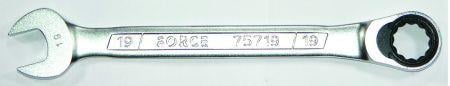 75713R Force Tools Ключ комбинированный с трещоточным механизмом 13 мм