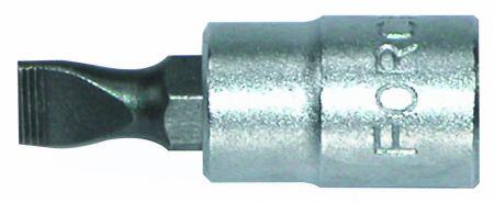 32332065 Force Tools Головка с шлицевой насадкой 1,2x6,5 мм, 1/4"