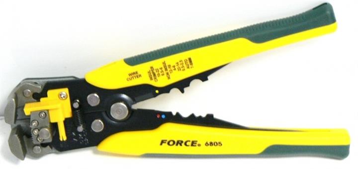 Force Tools 6805 Кліщі для обтиску клем і зняття ізоляції 210 мм 6805: Купити в Україні - Добра ціна на EXIST.UA!
