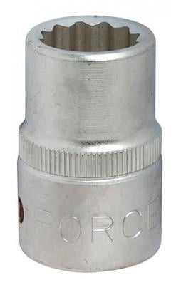 56922 Force Tools Головка 12-гранная 22 мм, 3/4"