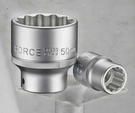 56927 Force Tools Головка 12-гранная 27 мм, 3/4"