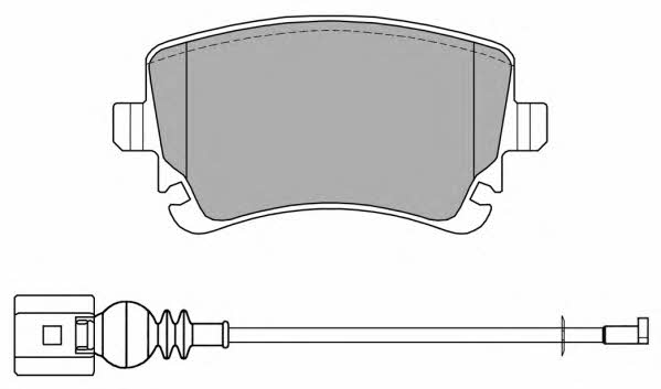 FBP136801 Fremax Тормозные колодки дисковые, комплект