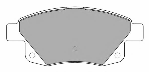 FBP1452 Fremax Тормозные колодки дисковые, комплект