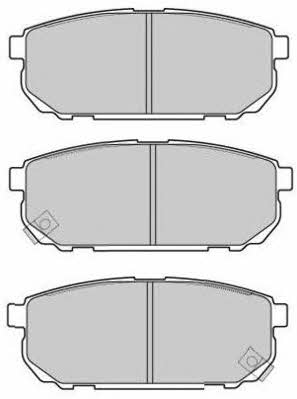 Тормозные колодки дисковые KIA Joice (Киа Джойс): FBP1701 Fremax Тормозные колодки дисковые, комплект