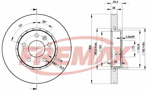 Купить Fremax BD-6845 по низкой цене в Украине!