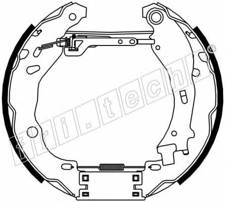 Fri.tech 16472 Колодки гальмівні барабанні, комплект 16472: Купити в Україні - Добра ціна на EXIST.UA!