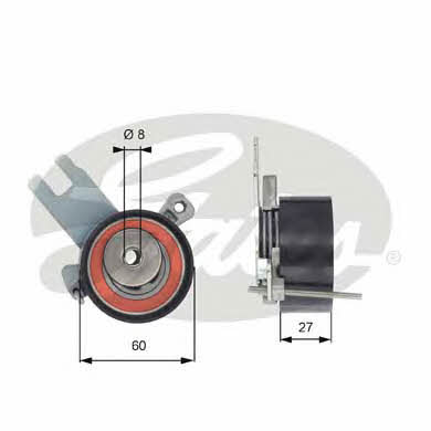 Gates T43172 Ролик ременя ГРМ T43172: Купити в Україні - Добра ціна на EXIST.UA!