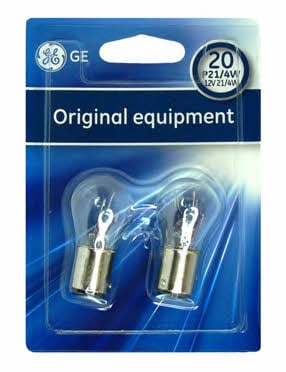 General Electric 35931 Лампа розжарювання P21/4W 12V 21/4W 35931: Купити в Україні - Добра ціна на EXIST.UA!