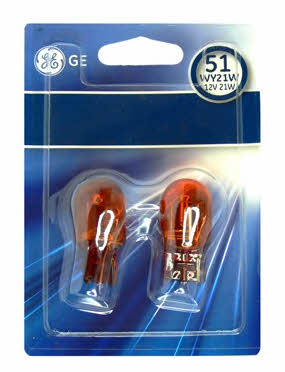 General Electric 76091 Лампа розжарювання жовта WY21W 12V 21W 76091: Приваблива ціна - Купити в Україні на EXIST.UA!