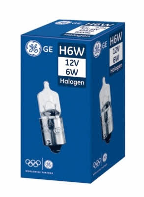 General Electric 38849 Лампа розжарювання H6W 12V 6W 38849: Купити в Україні - Добра ціна на EXIST.UA!