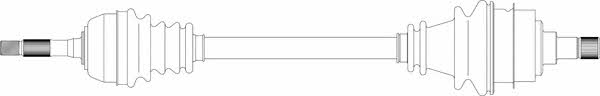 General ricambi RE3004 Вал привідний RE3004: Купити в Україні - Добра ціна на EXIST.UA!