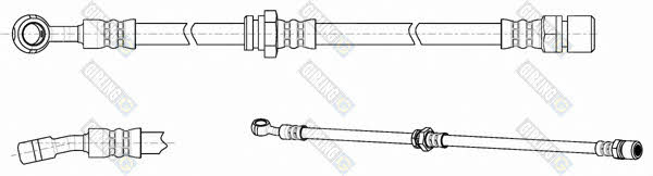 Girling 90041017 Гальмівний шланг 90041017: Купити в Україні - Добра ціна на EXIST.UA!