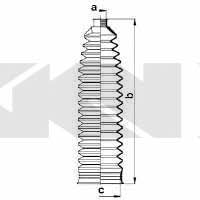 Пыльник рулевой тяги, комплект GKN-Spidan 83892