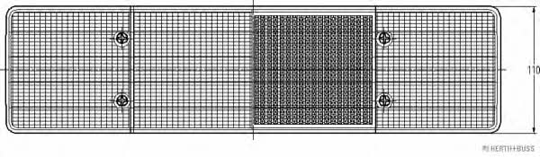 H+B Elparts Фонарь задний левый – цена 2523 UAH