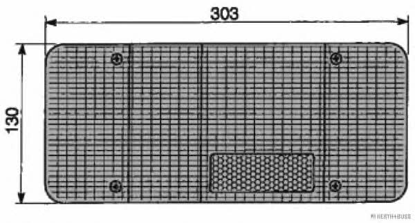 H+B Elparts Фонарь задний левый – цена 1191 UAH