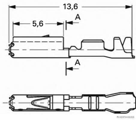 H+B Elparts 50251476 Соединительный элемент 50251476: Отличная цена - Купить в Украине на EXIST.UA! 50251476 H+B Elparts Соединительный элемент