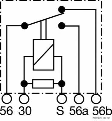 75899240 H+B Elparts Автомобільне реле